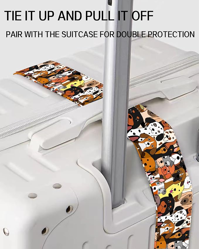 Luggage Straps for Suitcases, Adjustable Travel Belt, Durable Wide Luggage Strap - Image 2