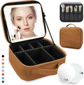 Travel Makeup Bag for Makeup Artists Large Makeup Case, by MORMIDTravelMakeupBag