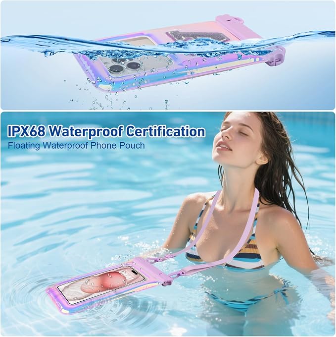 Waterproof Phone Pouch Floating, IPX68 Waterproof Phone Case - Image 3