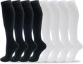 fenglaoda 8 Pairs Compression Socks by fenglaoda