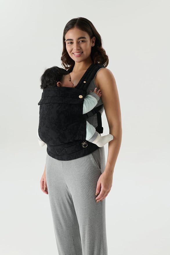 NEST BLANCHE Baby Carrier – Soft Cotton Linen Blend - Image 2