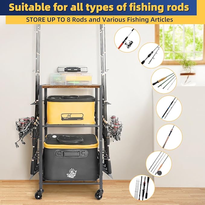 Olakee Fishing Rod Holder, Fishing Pole Holders - Image 5