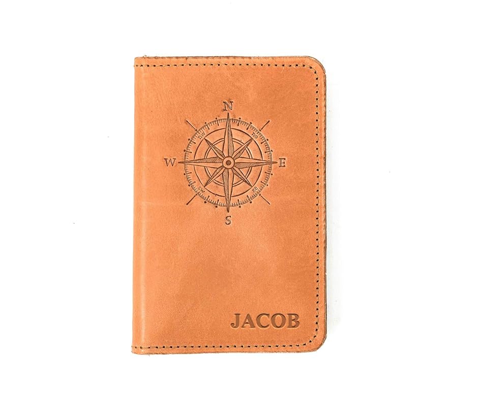 Personalized Leather Field Notes Wallet, Field Notes Cover, Passport Wallet - Image 6