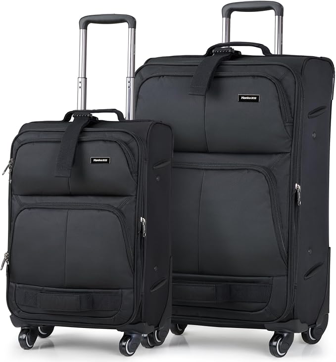 Hanke Luggage Sets 2 Piece Softside Expandable Luggage by Hanke