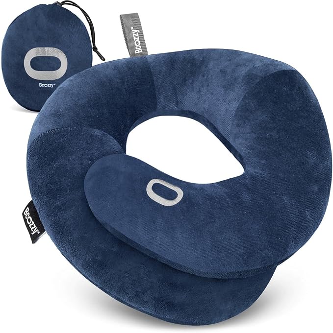 BCOZZY Organic Cotton Double Support Neck Pillow by BCOZZY
