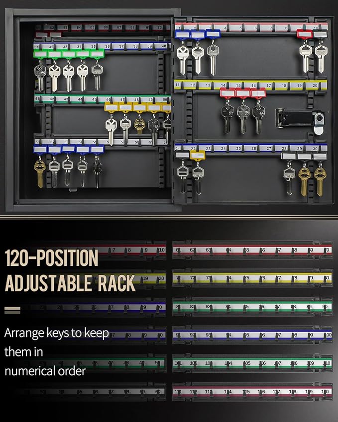 Uniclife 120 Position Key Cabinet - Image 3