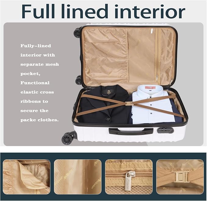 Luggage Set 3 Pieces -Suitcase Set - Image 2