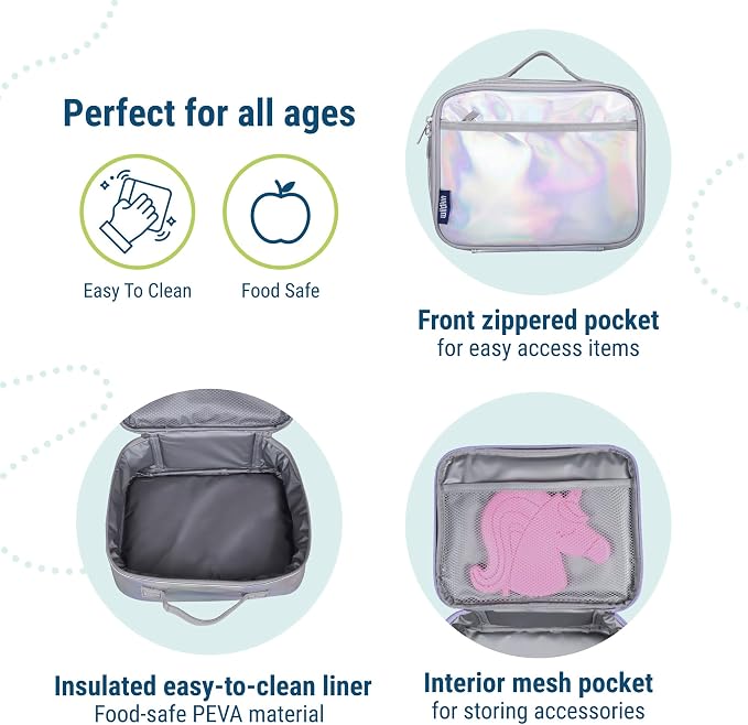 Wildkin Kids Insulated Lunch Box – Durable and Reusable - Image 4