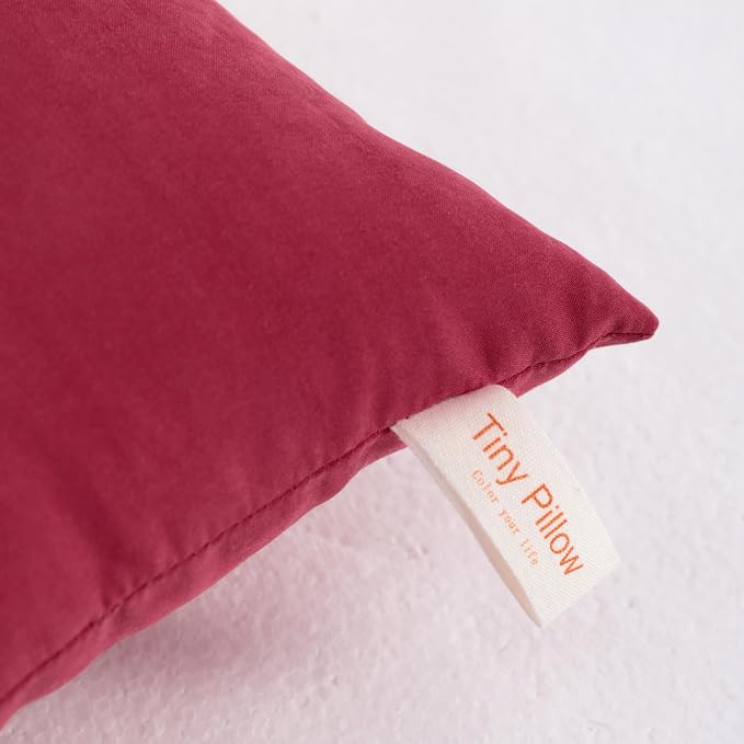 NTBAY Tiny Pillows, Down Alternative 7"x11" Microfiber Mini Pillow - Image 4