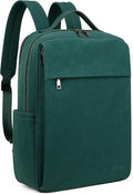 MASINTOR 15.6 inch PU Leather Laptop Backpack Purse by MASINTOR