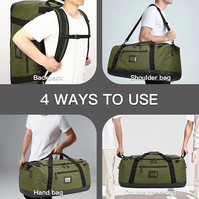 TUGUAN Extra Large Travel Duffle Bag Backpack - Image 3