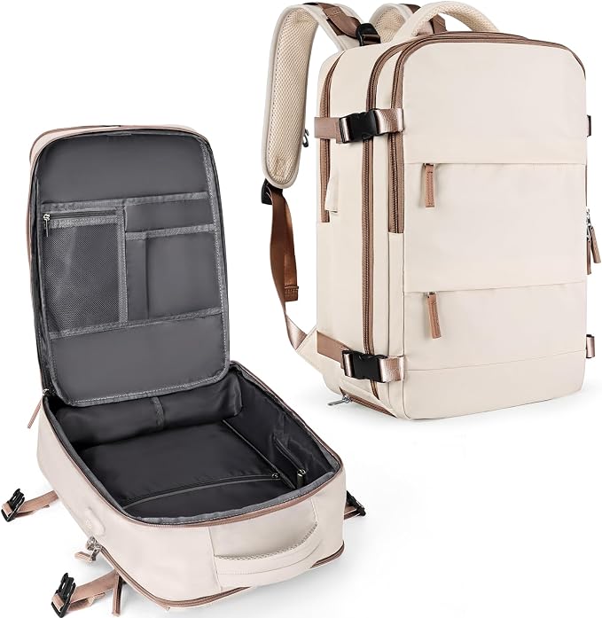 coowoz Large Travel Backpack For Women Men, Carry On Backpack Flight Approved by coowoz