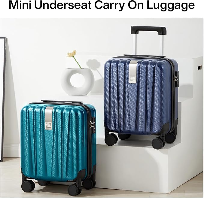 Hanke 14 Inch Underseat Carry On Luggage - Image 9
