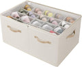 Shoe Organizer for Closet, Foldable Shoe Box by TOPIAHOME