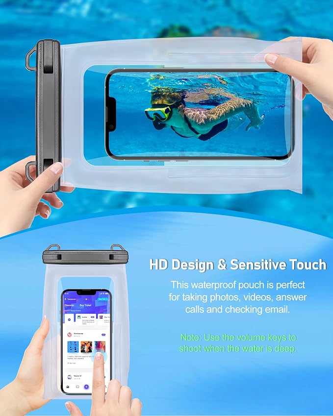 Large Waterproof Phone Pouch Universal Phone Waterproof Case - Image 6