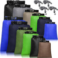 Shappy Waterproof Dry Bag Set 6 Sizes Lightweight Sacks and Long Adjustable by Shappy