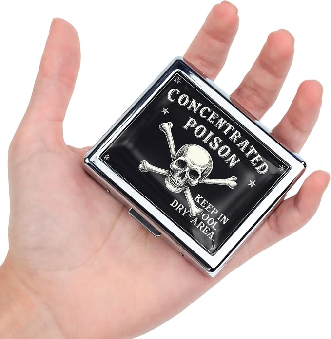 Cute and Stylish Metal Pill Box by Unknown