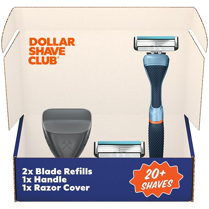 Dollar Shave Club | The Guest Pass Shave Set | 2 Swift Rinse Refill Cartridges by DollarShaveClub