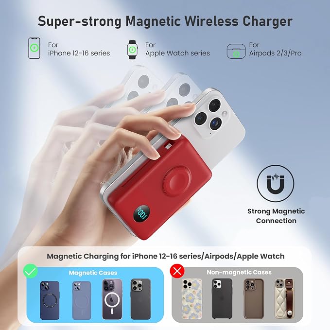 Magnetic Portable Charger for iPhone - Image 6