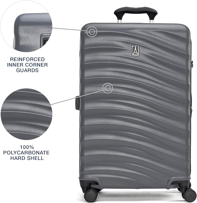 Travelpro Maxlite Air V2 Hardside Expandable Checked Luggage, 8 Spinner Wheels - Image 3