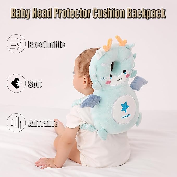 Feidoog Baby Head Protector Cushion Backpack - Image 5