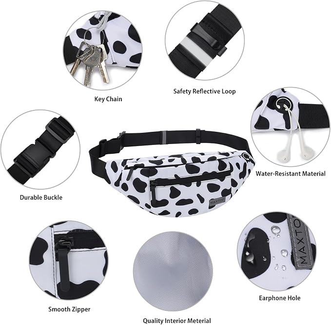 MAXTOP Large Crossbody Fanny Pack - Image 5