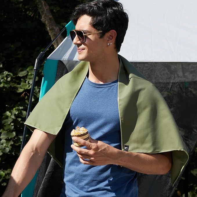 Rainleaf Microfiber Towel Perfect Travel & Gym & Camping Towel. Quick Dry - Image 8