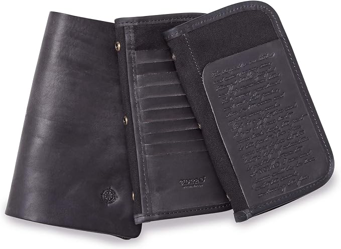 Genuine Leather Nomad Organizer Travel Wallet | Women's Wallet Clutch Passport - Image 8