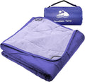 Outdoor Waterproof Blanket, Foldable Fleece Stadium Blanket by KawaGeboKamp