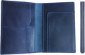 STAR VISTA Albatross Leather Travel Passport Holder, Minimalist Design by STARVISTA
