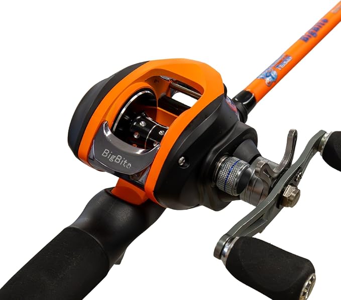 Reaction Tackle Fishing Rod and Reel Combo – 2-Piece IM6 Carbon Rods by ReactionTackle