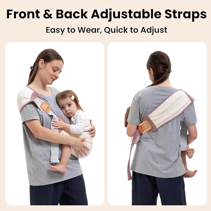 Baby Carrier Newborn to Toddler, Baby Sling Carrier, Toddler Carrier 25-60 lbs - Image 7