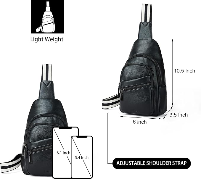 Sling Bag Crossbody Bags for Women Small Cross Body Bag Fanny Packs Chest Sling - Image 3