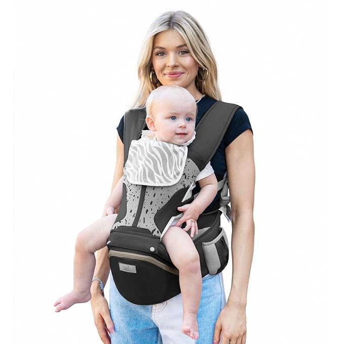 MOMTORY Carryall™ Pro Baby Carrier, Safety-Certified 6-in-1 Ultra Storage Baby by MOMTORY