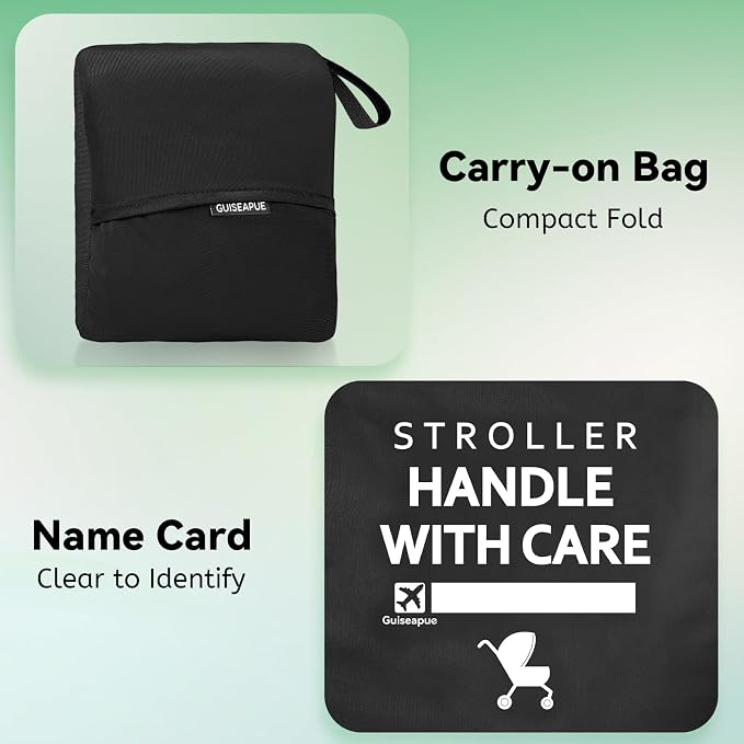 Guiseapue Stroller Bag for Airplane: Christmas White Elephant Gifts for Adults - Image 9