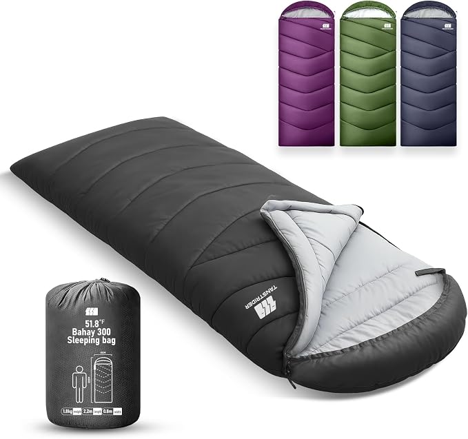 Sleeping Bags for Adults Cold Weather, Waterproof, Lightweight Camping Sleeping by Unknown
