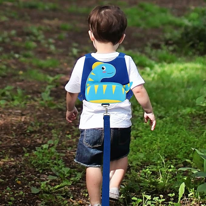 Accmor Toddler Harness with Leash, Cute Dinosaur Kids Harness + Anti Lost Wrist - Image 6