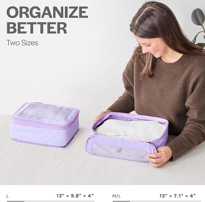 Compression Packing Cubes for Travel - Image 3