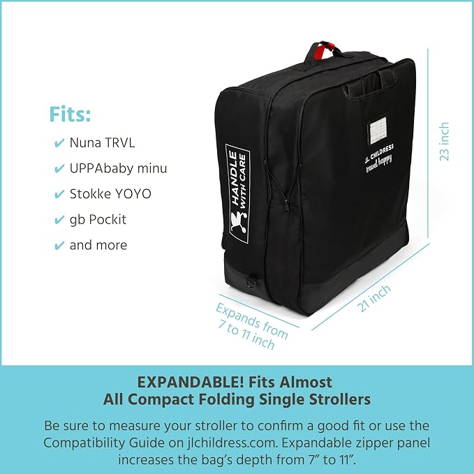 J.L. Childress Compact Travel Stroller Bag - Image 2