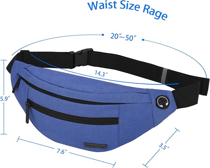 MAXTOP Large Crossbody Fanny Pack - Image 5