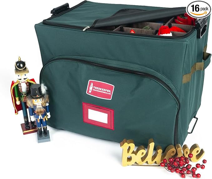 TreeKeeper Stack & Lock™ Nutcracker and Figurine Collectibles Storage Boxes by TreeKeeperBags