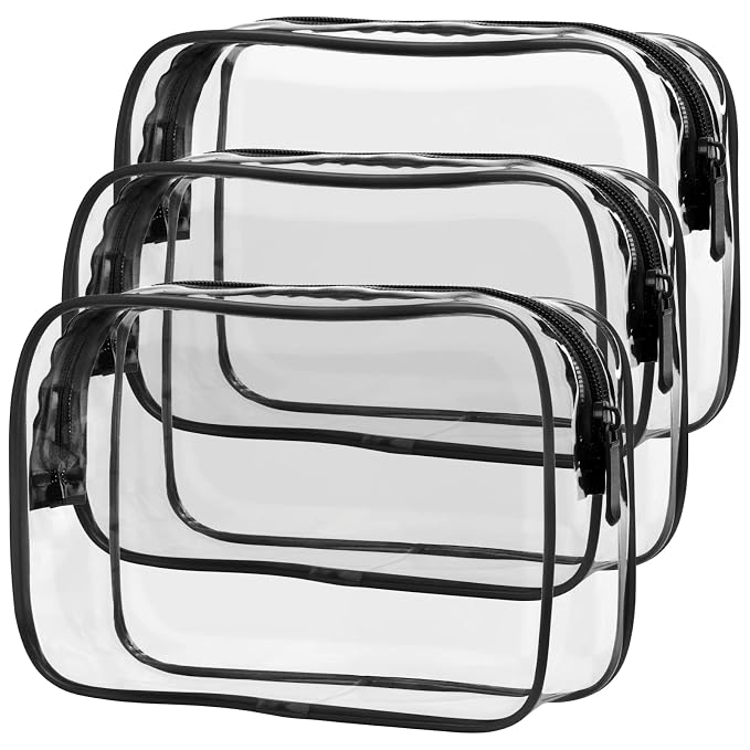 PACKISM Clear Makeup Bags by Packism