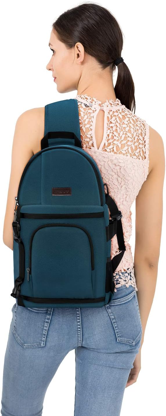 MOSISO Camera Sling Bag, DSLR/SLR/Mirrorless Camera Backpack Case Shockproof - Image 7