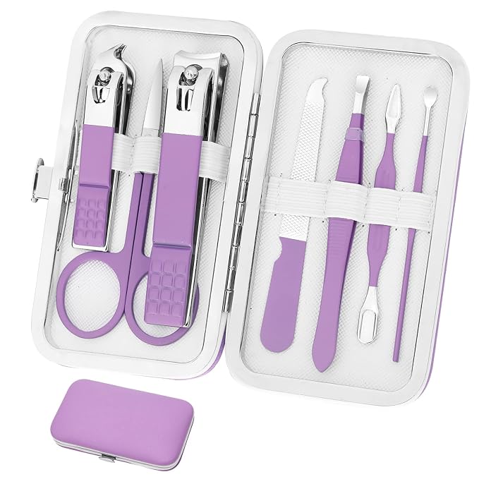 Manicure Set Women Nail Clipper Set Grooming Kit Pedicure Kit Finger Nail by ProfessionalManicureSet