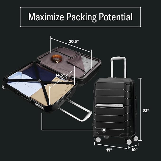 Samsonite Freeform Hardside Carry-On Luggage - Image 2