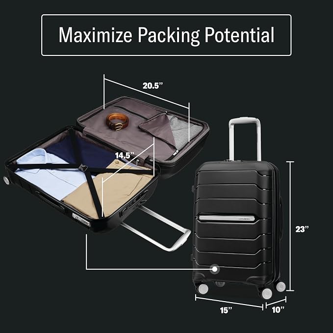 Samsonite Freeform Hardside Carry-On Luggage - Image 4