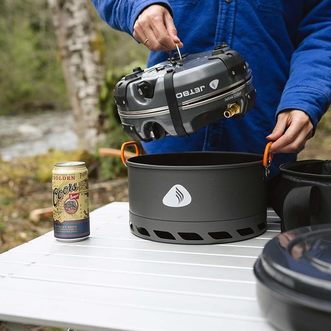 Jetboil Genesis Basecamp Backpacking and Camping Stove Cooking System - Image 5