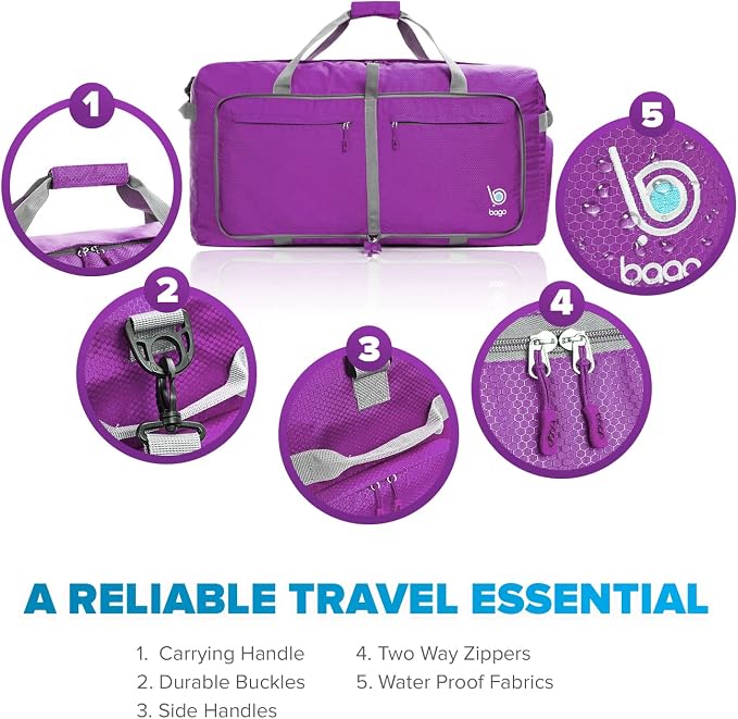 Bago Large Foldable Duffel Bags - Image 3