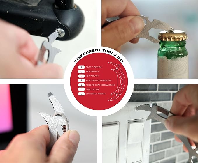 Star Trek Klingon Bat'leth 6-In-1 Multitool Kit | Includes Screwdriver - Image 3