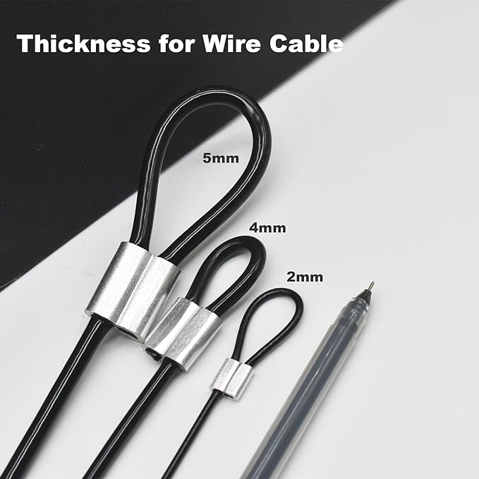 10 Pcs 5mm Wire 12 inch Vinyl Coated Stainless Steel Cable - Image 3